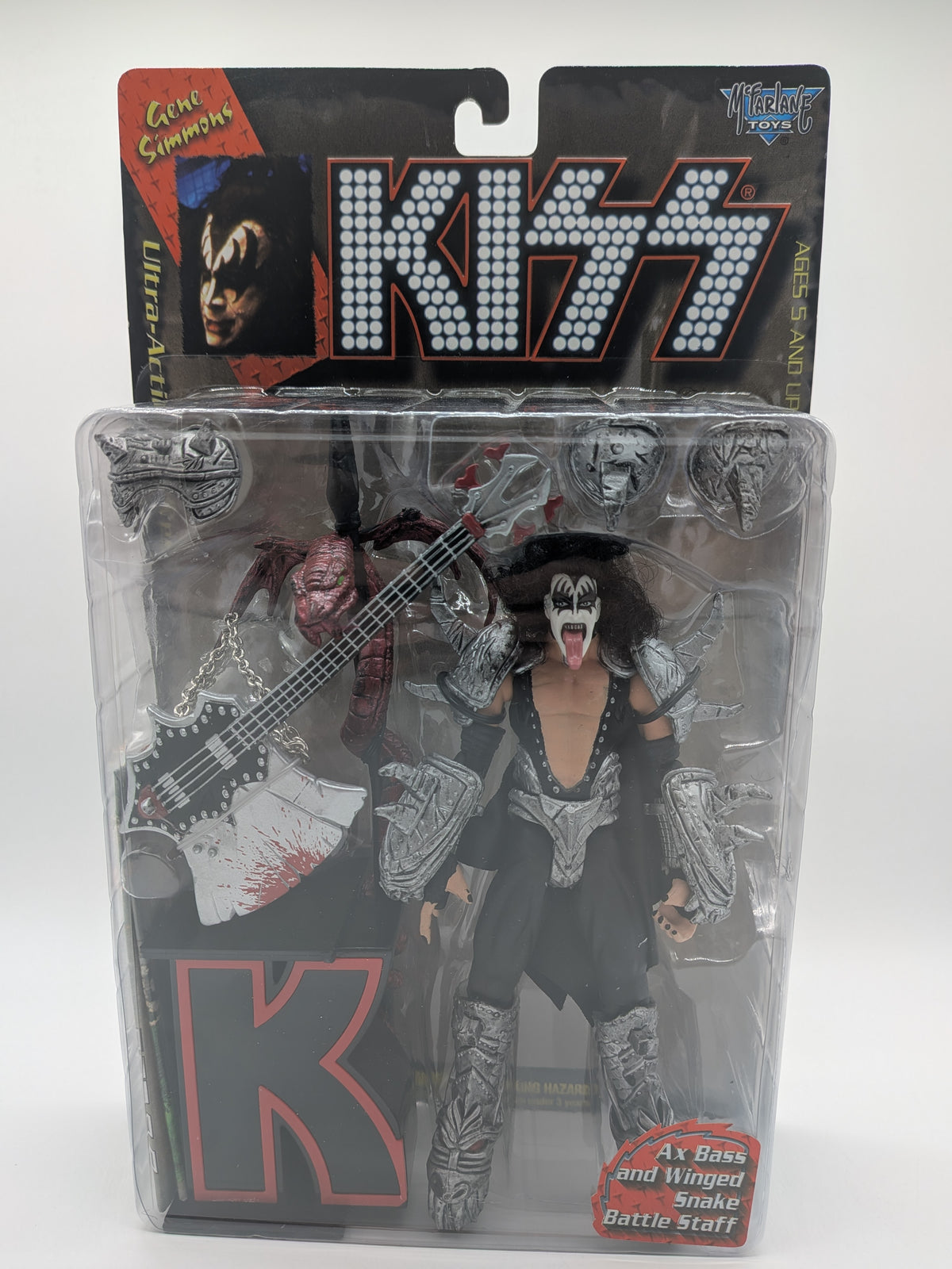 Mcfarlane Toys 1997 Kiss Gene Simmons Action Figure, photo 1 of 4