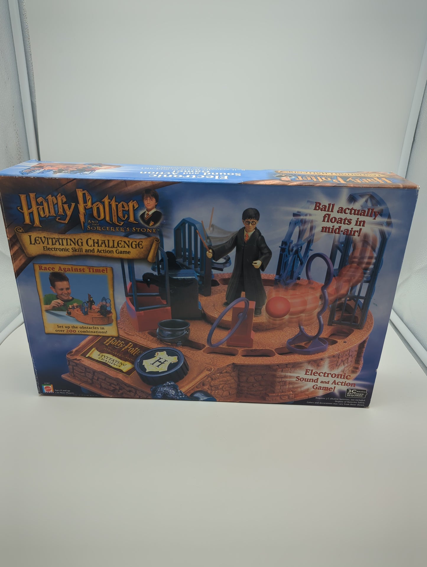 Mattel 2001 Harry Potter and the Sorcerer's Stone Levitating Challenge Action Game