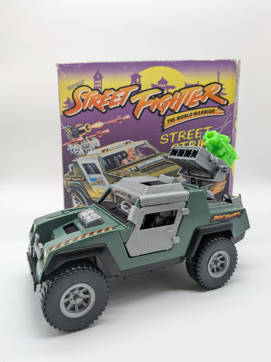 Hasbro 1993 Street Fighter The World Warrior Street Striker Vehicle