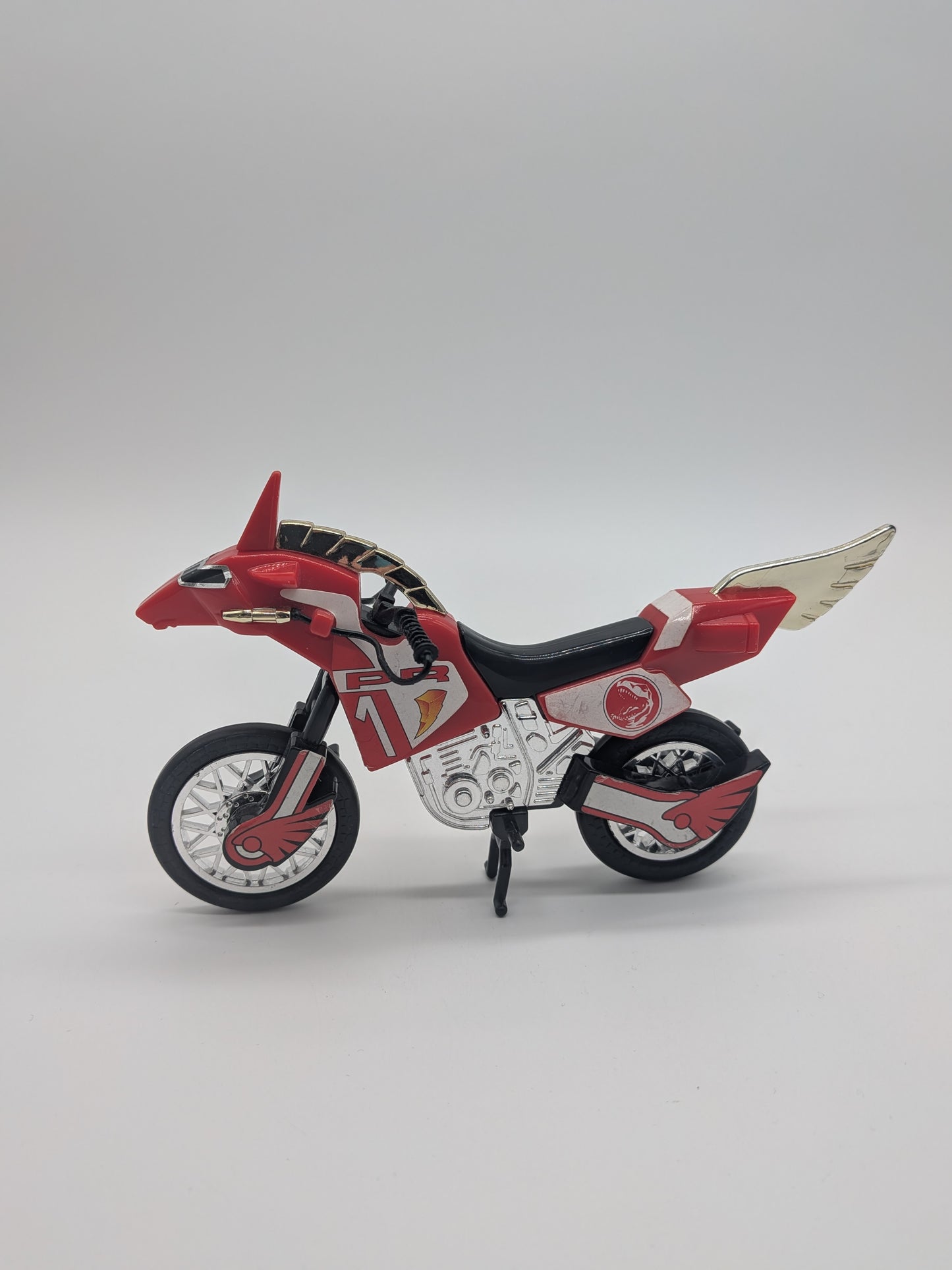 Bandai 1994 Mighty Morphin Power Rangers Thunder Bike Red Ranger Vehicle