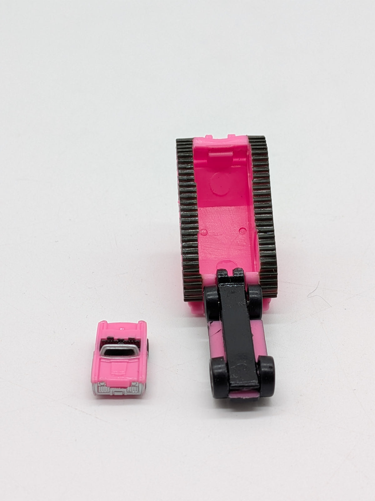 Galoob 1989 Micro Machines Insider Collection #10 Pink Sherman Tank "Insider" Toy Vehicle