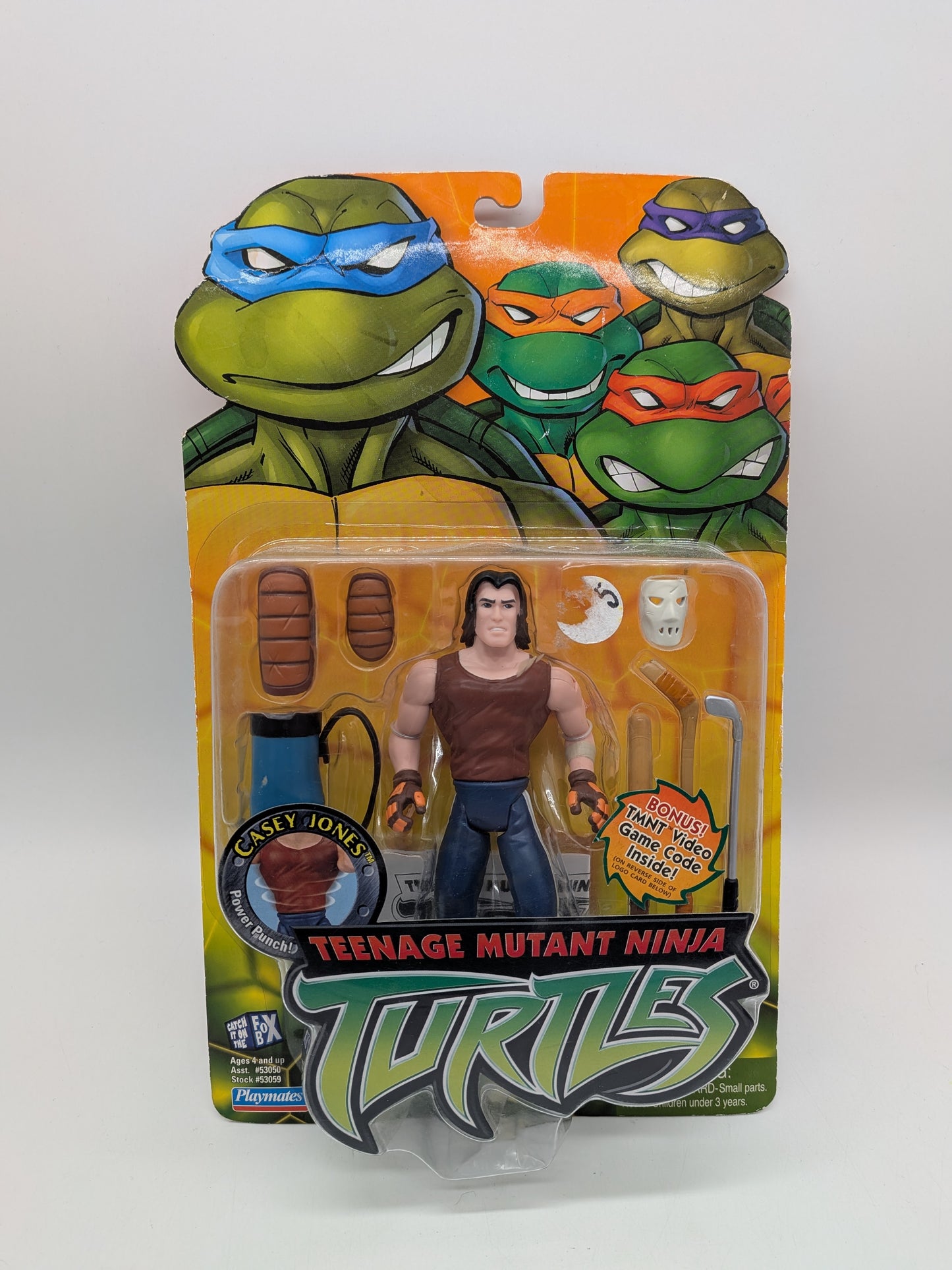 Playmates 2003 Teenage Mutant Ninja Turtles Casey Jones Action Figure
