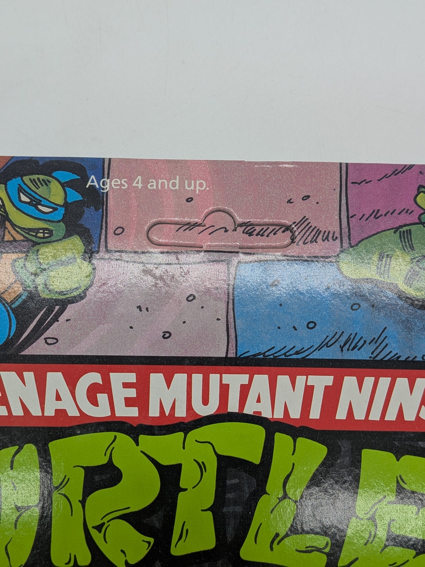 Playmates 1988 Teenage Mutant Ninja Turtles Leonardo Action Figure