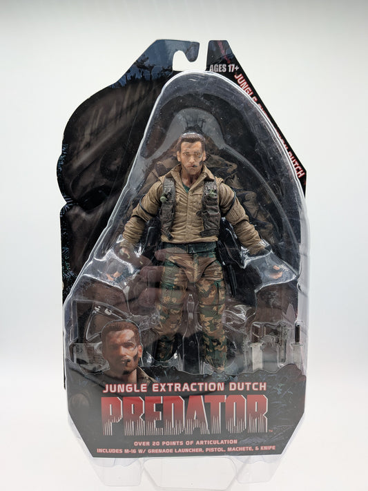 NECA 2013 Predator Jungle Extraction Dutch Action Figure