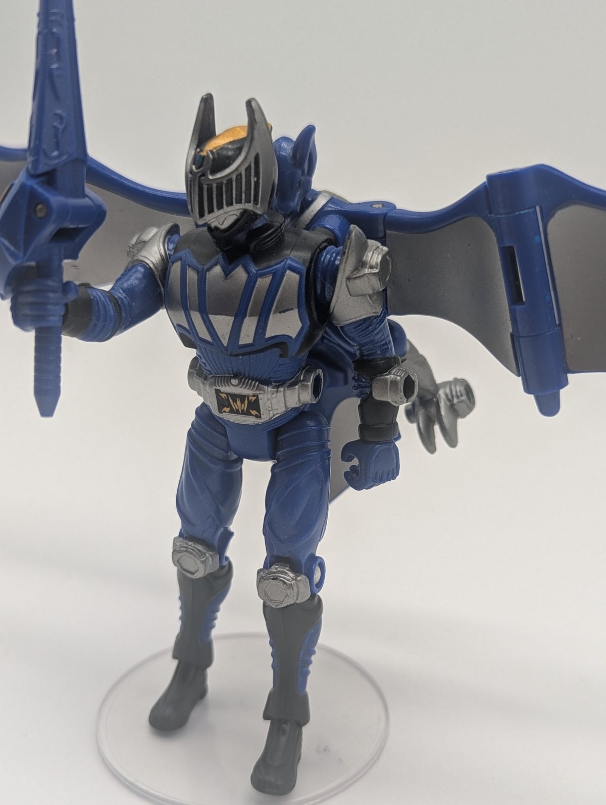 Bandai 2002 Kamen Rider Dragon Knight with Blackwing Action Figure, photo 4 of 6