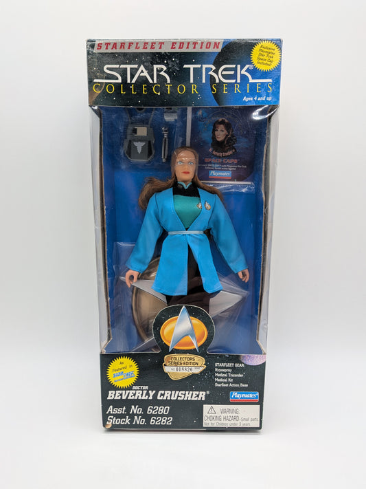 Playmates 1995 Star Trek Collector Series Doctor Beverly Crusher 9" Action Figure