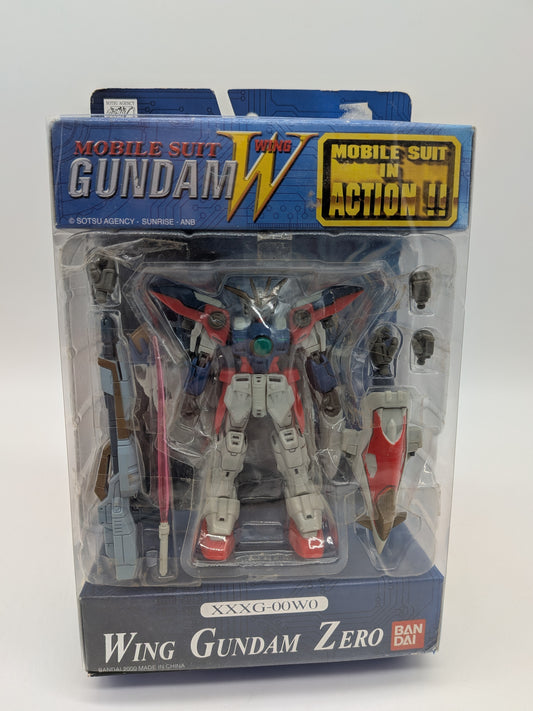 Bandai 2000 Mobile Suit Gundam Wing Gundam Zero XXXG-00W0 Action Figure