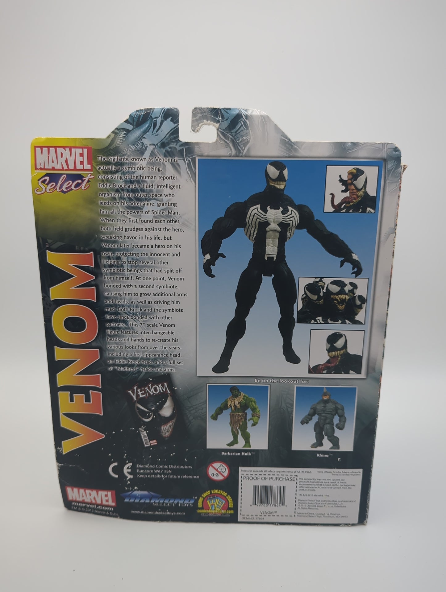 Diamond Select Toys Marvel Select Venom Action Figure