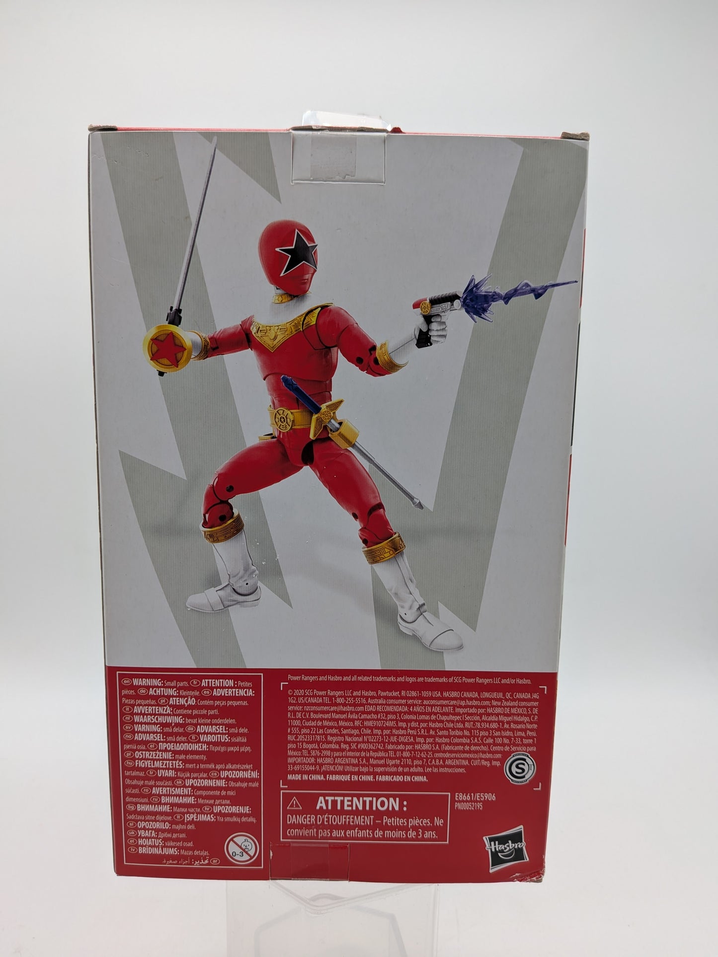 Hasbro 2020 Power Rangers Lightning Collection Zeo Red Ranger Action Figure