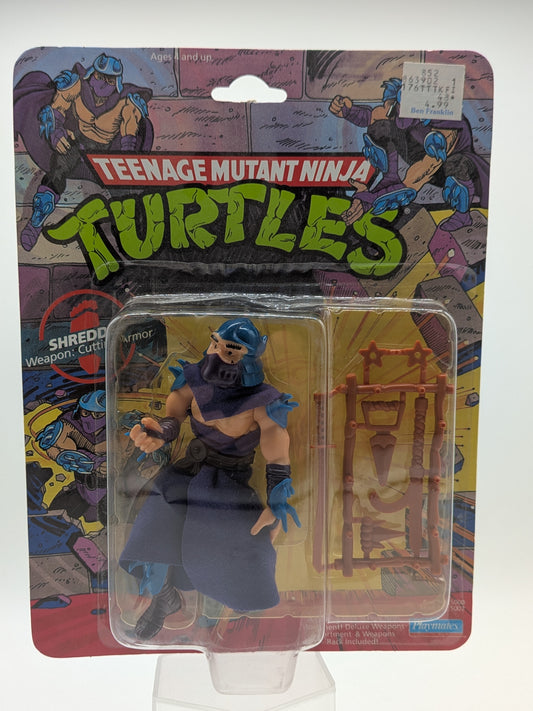 Playmates 1990 Teenage Mutant Ninja Turtles Shredder Action Figure