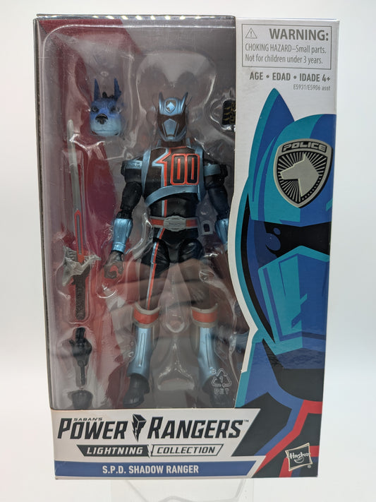 Hasbro 2018 Power Rangers Lightning Collection S.P.D Shadow Ranger Action Figure