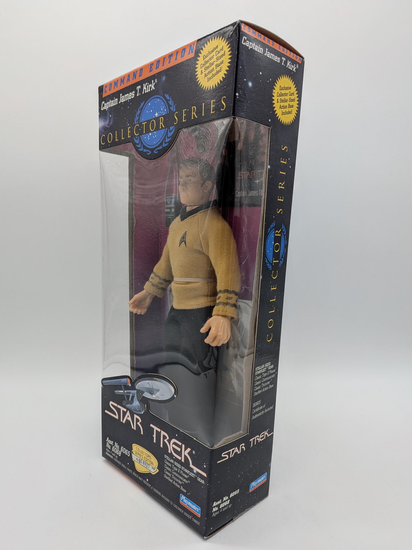 Playmates 1994 Star Trek Collector Series Captain Jame T. Kirk 9" Action Figure