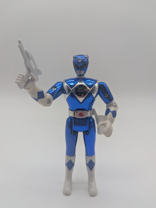 Bandai 1995 Mighty Morphin Power Rangers The Movie Blue Ranger Action Figure