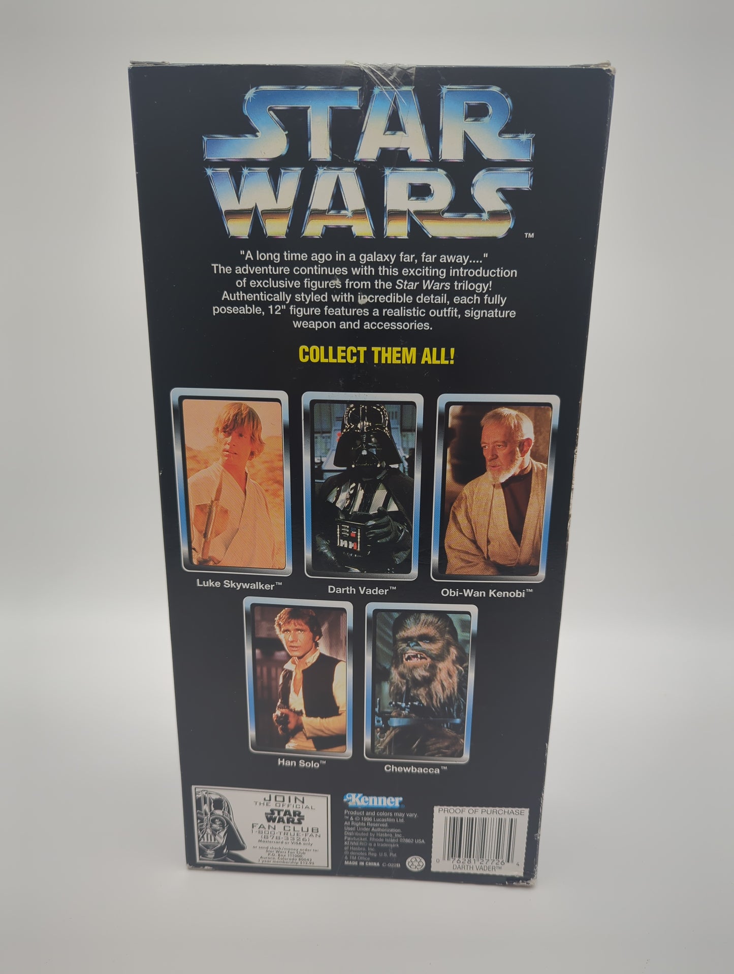 Kenner 1996 Star Wars Collector Series Darth Vader Action Figure