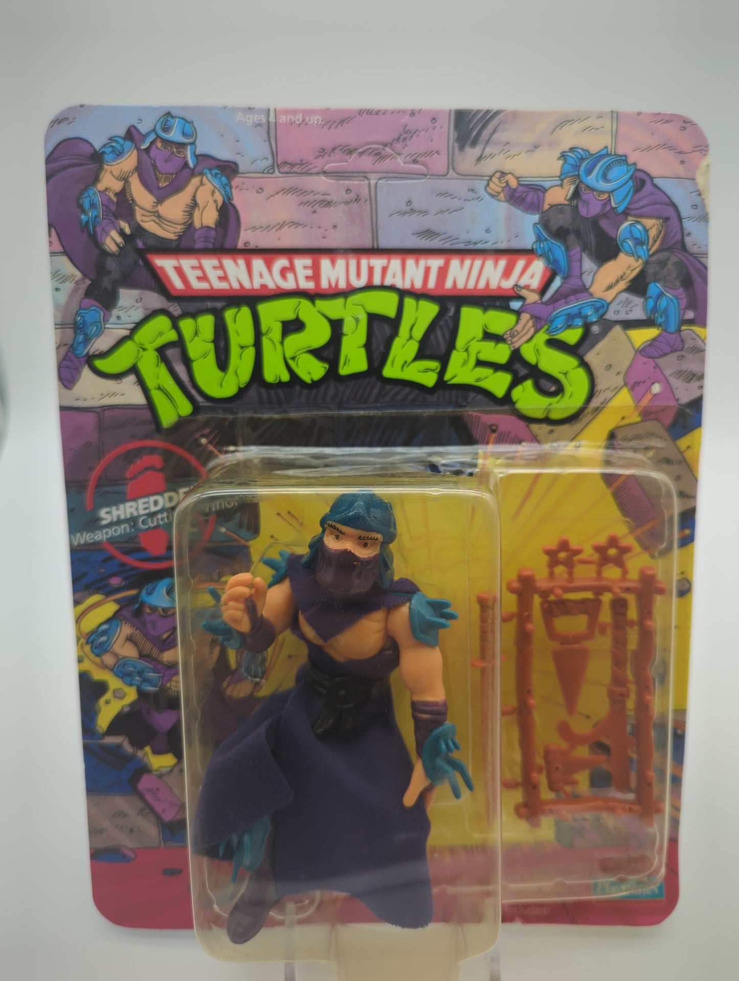 Playmates 1990 Teenage Mutant Ninja Turtles Shredder Action Figure