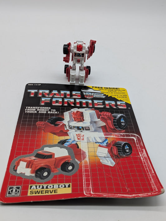 Hasbro 1985 Transformers Swerve Action Figure