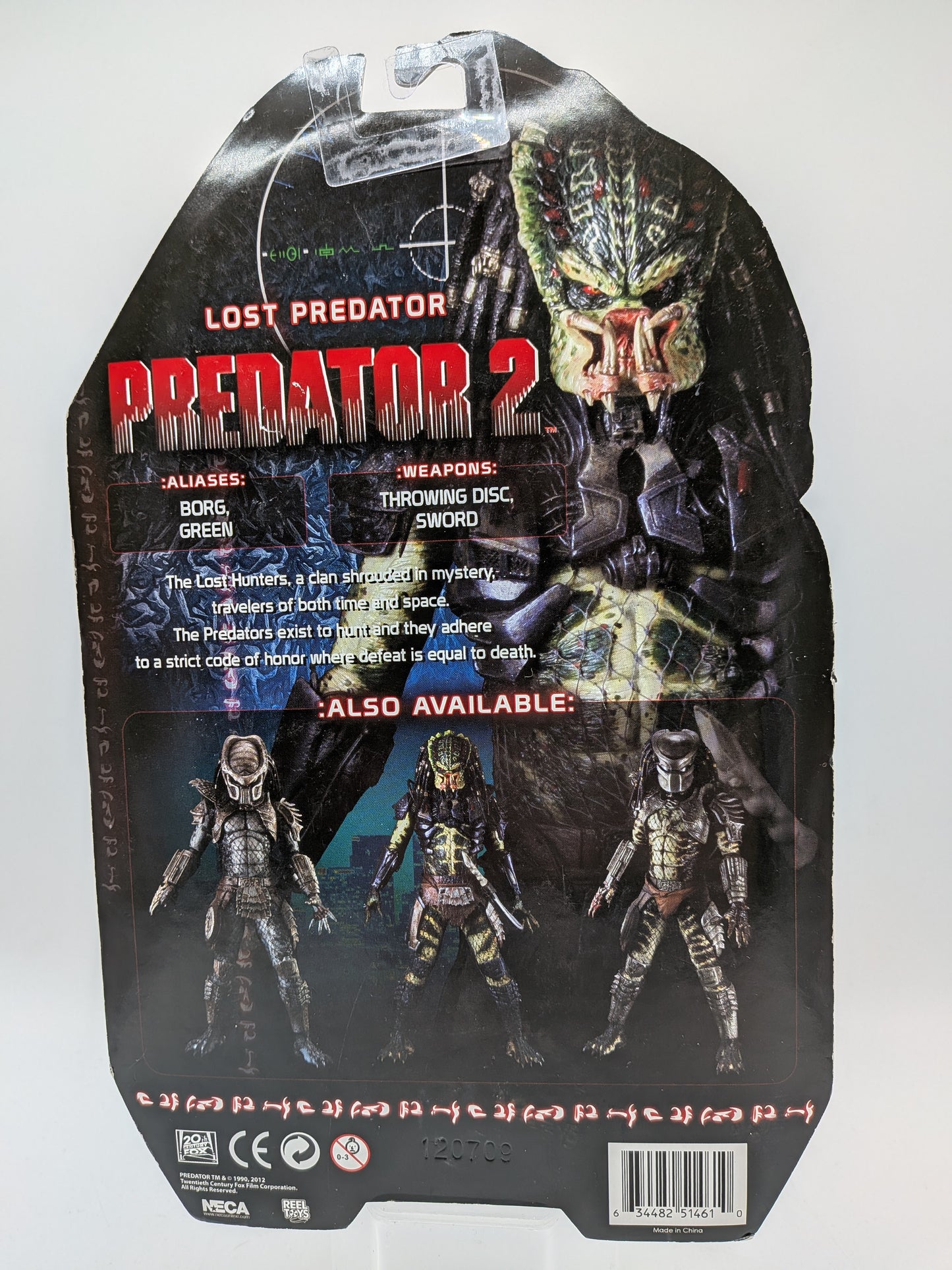 NECA 2012 Predator 2 Lost Predator Action Figure