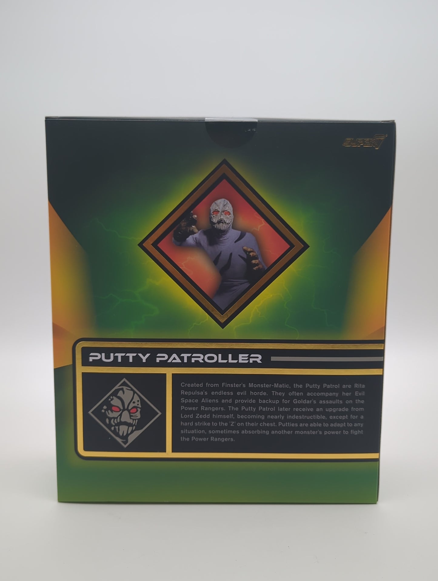 Super 7 2022 Mighty Morphin Power Rangers Putty Pattoller Action Figure