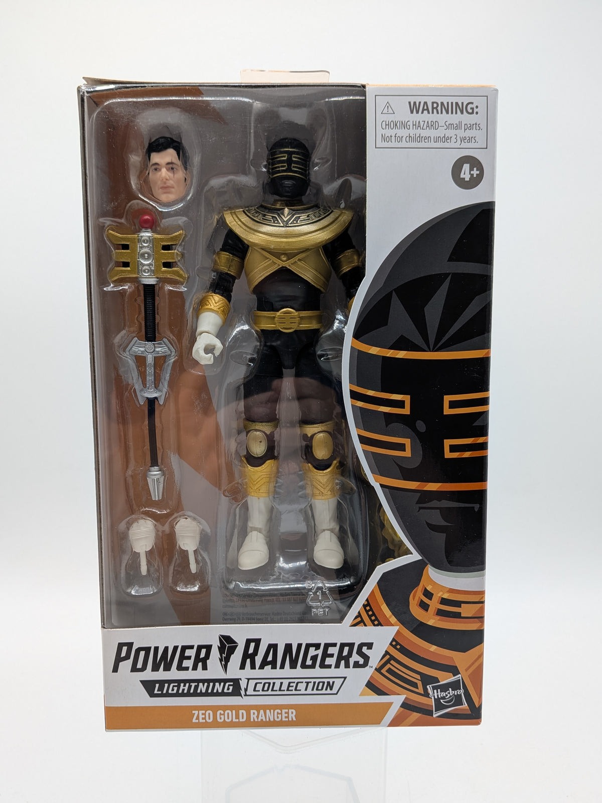 Hasbro 2020 Power Rangers Lightning Collection Zeo Gold Ranger Action Figure, photo 1 of 2