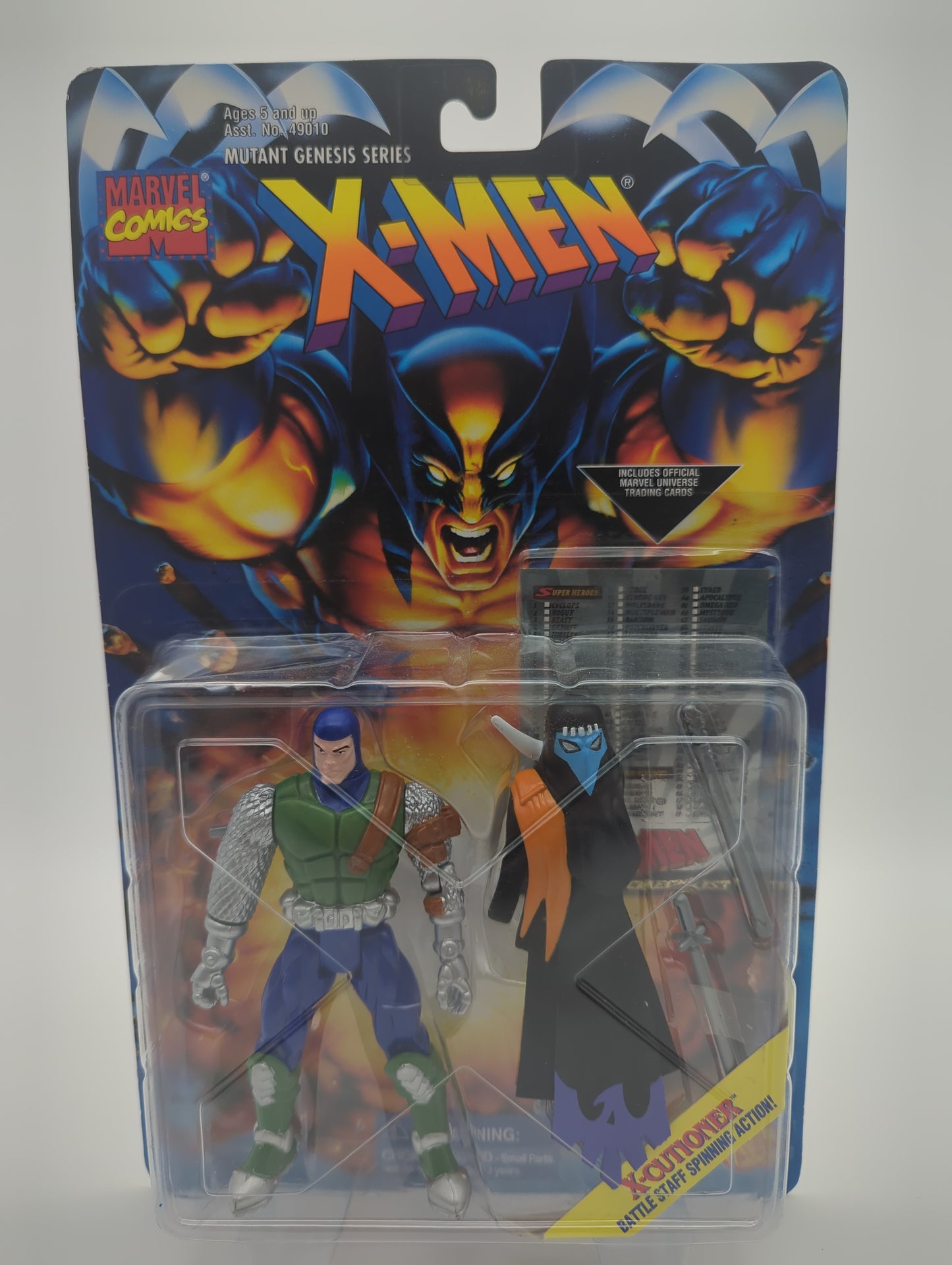 ToyBiz 1995 Mutant Genesis Series X-Men X-Cutioner Action Figure