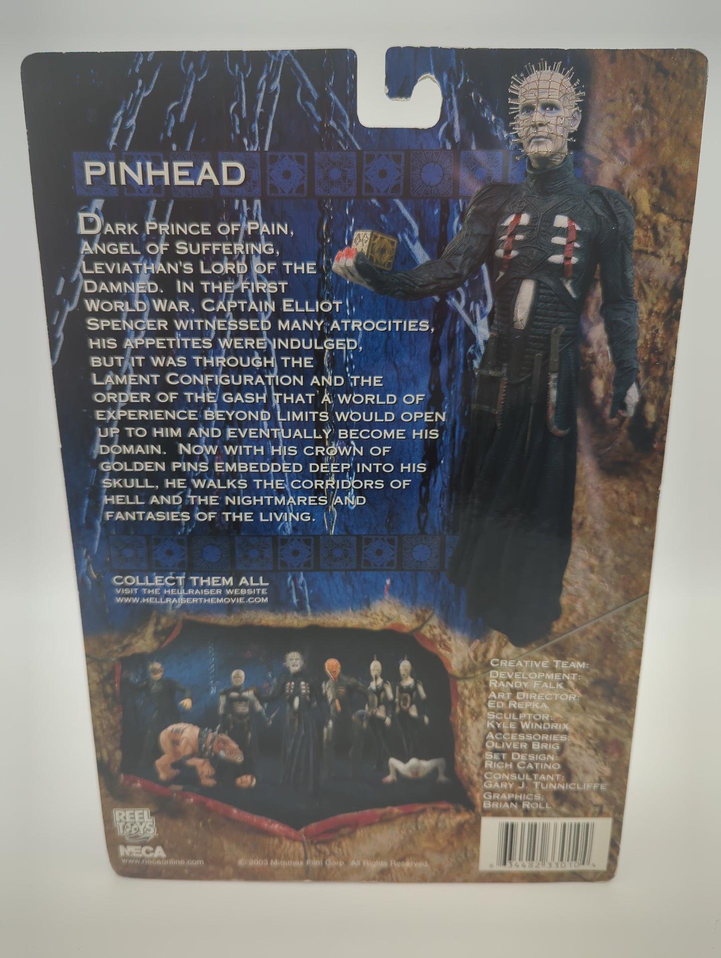 Neca Reel Toys Hellraiser Pinhead Action Figure