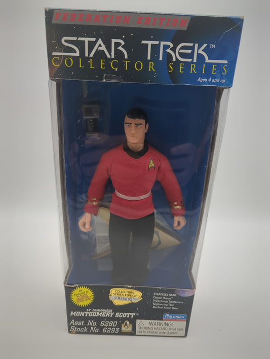 Playmates 1996 Star Trek Collector Series Lt. Commander Montgomery Scott Action Figure