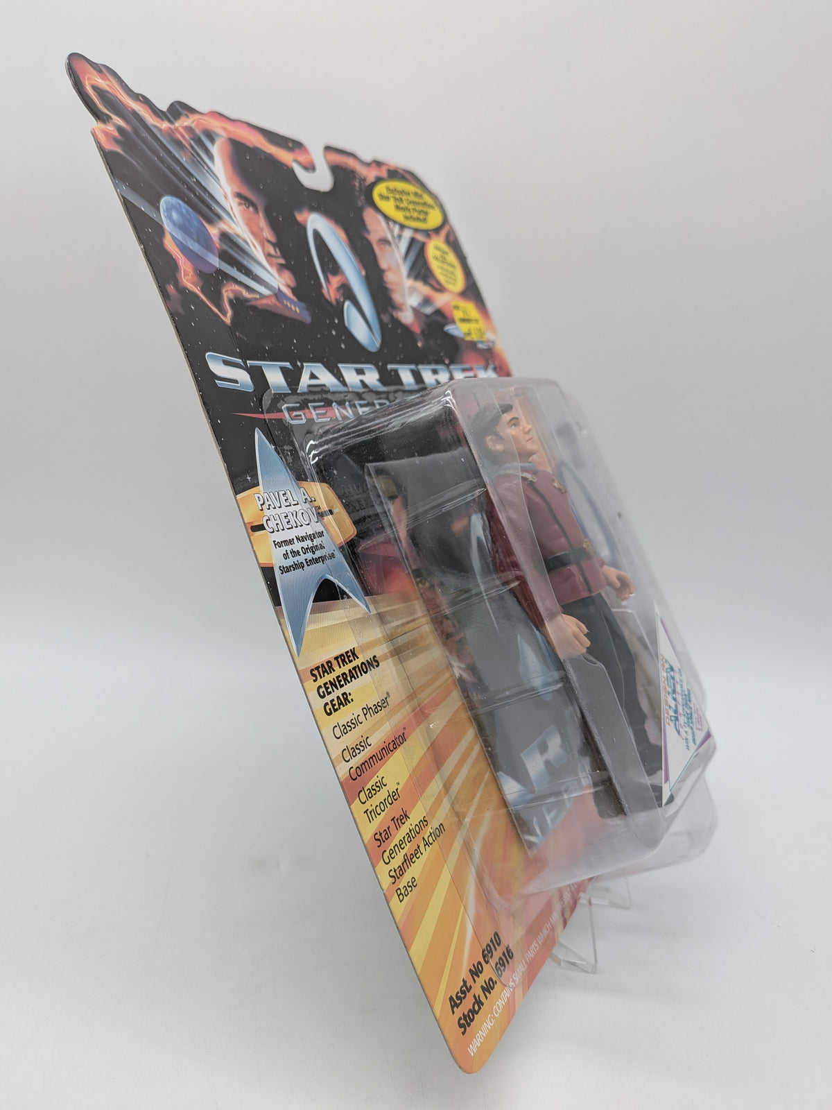 Playmates 1994 Star Trek Generations Pavel A. Chekov Action Figure, photo 3 of 4