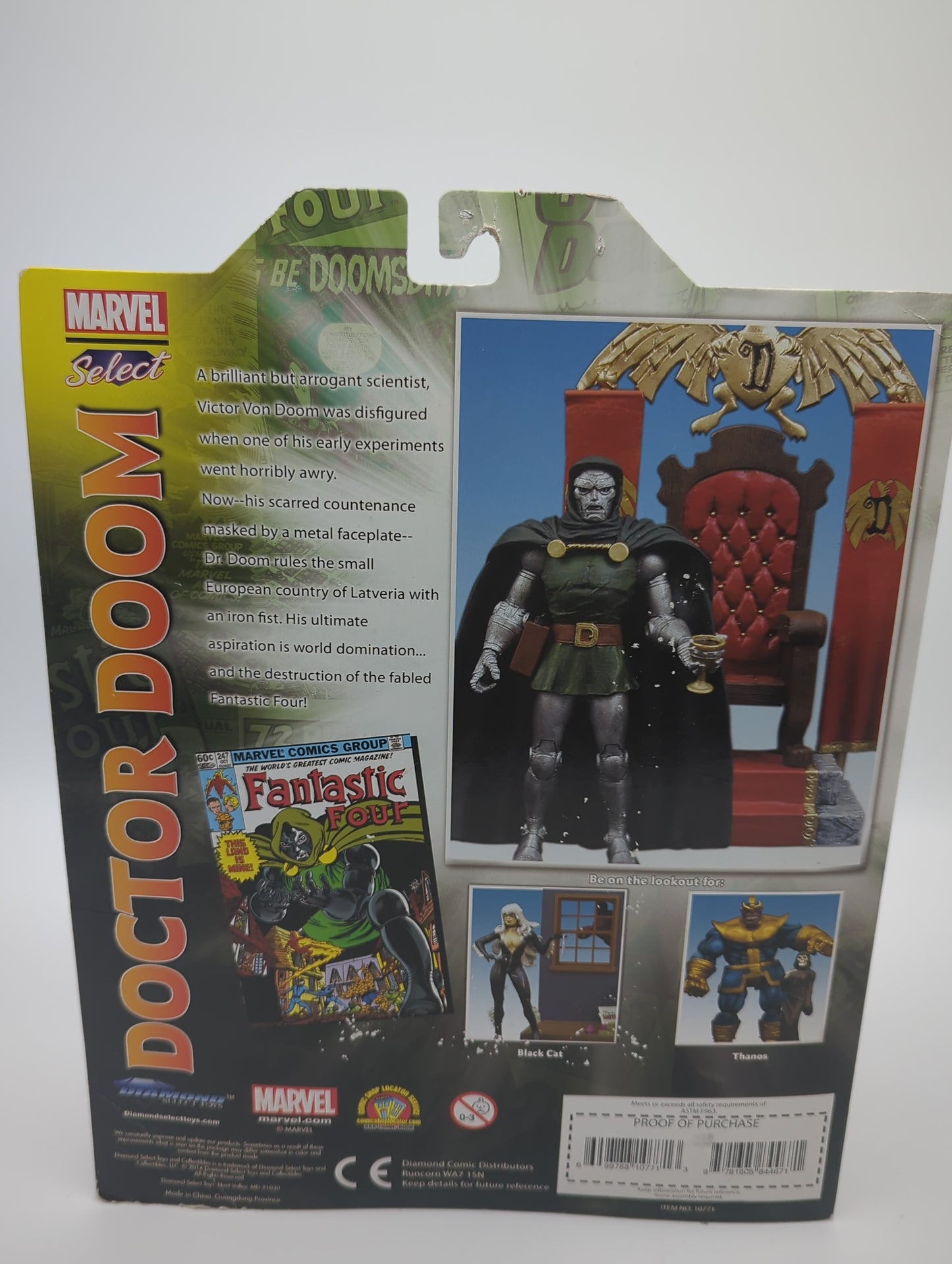 Diamond Select Toys Marvel Select Doctor Doom Action Figure