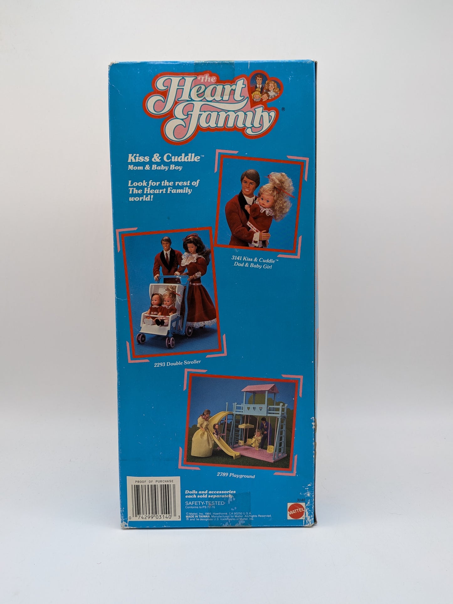 Mattel 1986 The Heart Family Kiss & Cuddle Doll