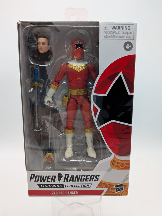 Hasbro 2020 Power Rangers Lightning Collection Zeo Red Ranger Action Figure