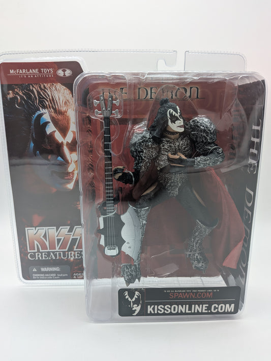 Mcfarlane Toys 2002 Kiss Creatures The Demon Action Figure