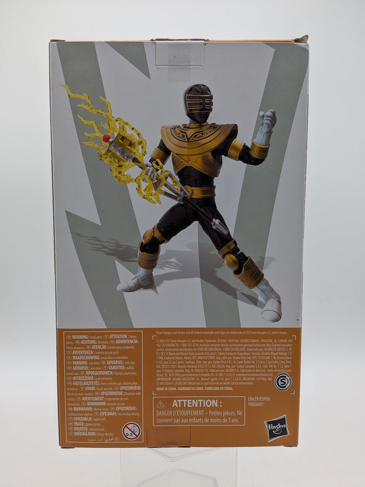 Hasbro 2020 Power Rangers Lightning Collection Zeo Gold Ranger Action Figure, photo 2 of 2
