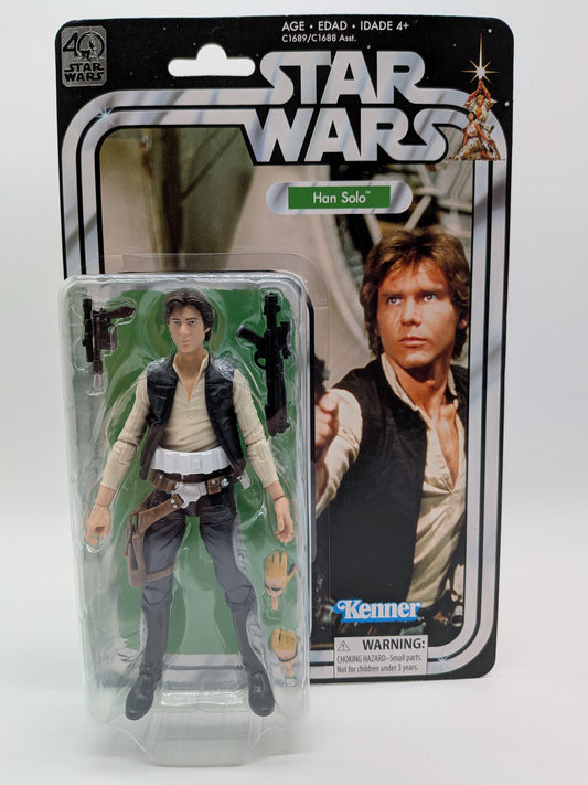 Hasbro 2016 Star Wars The Black Series Retro Han Solo Action Figure