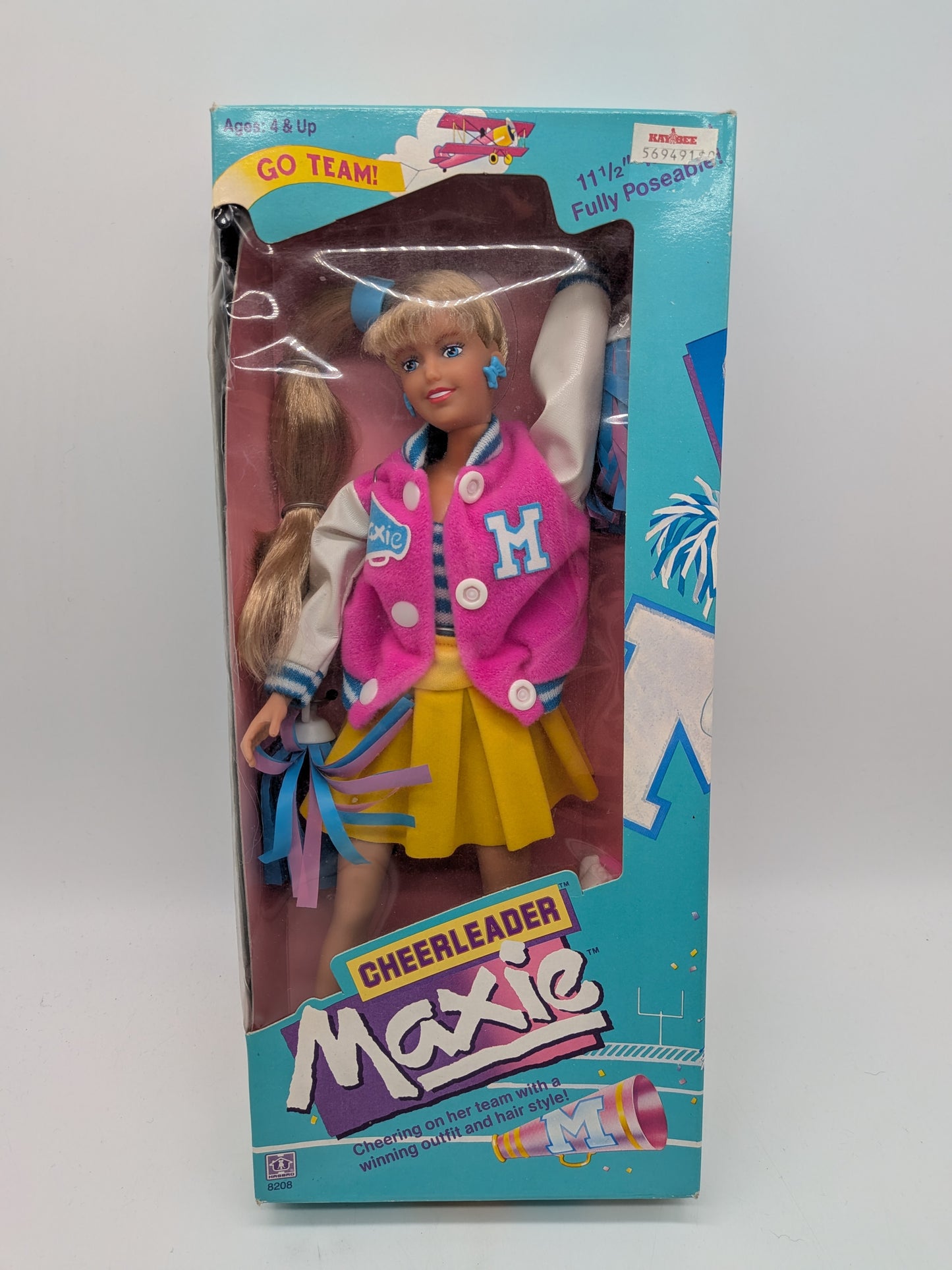 Hasbro 1988 Cheerleader Maxie Doll