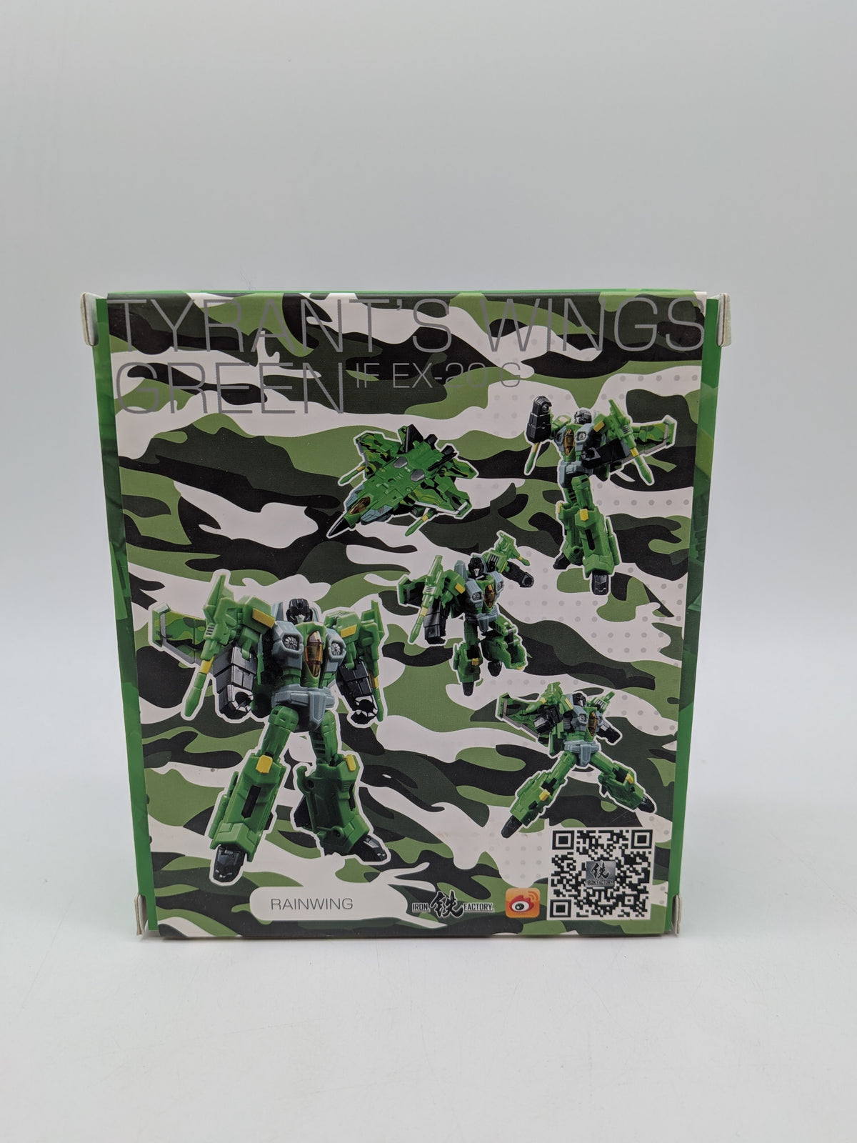 Iron Factory 2017 Tyrant's Green IF-EX20 G Wings Action Figure, photo 2 of 4