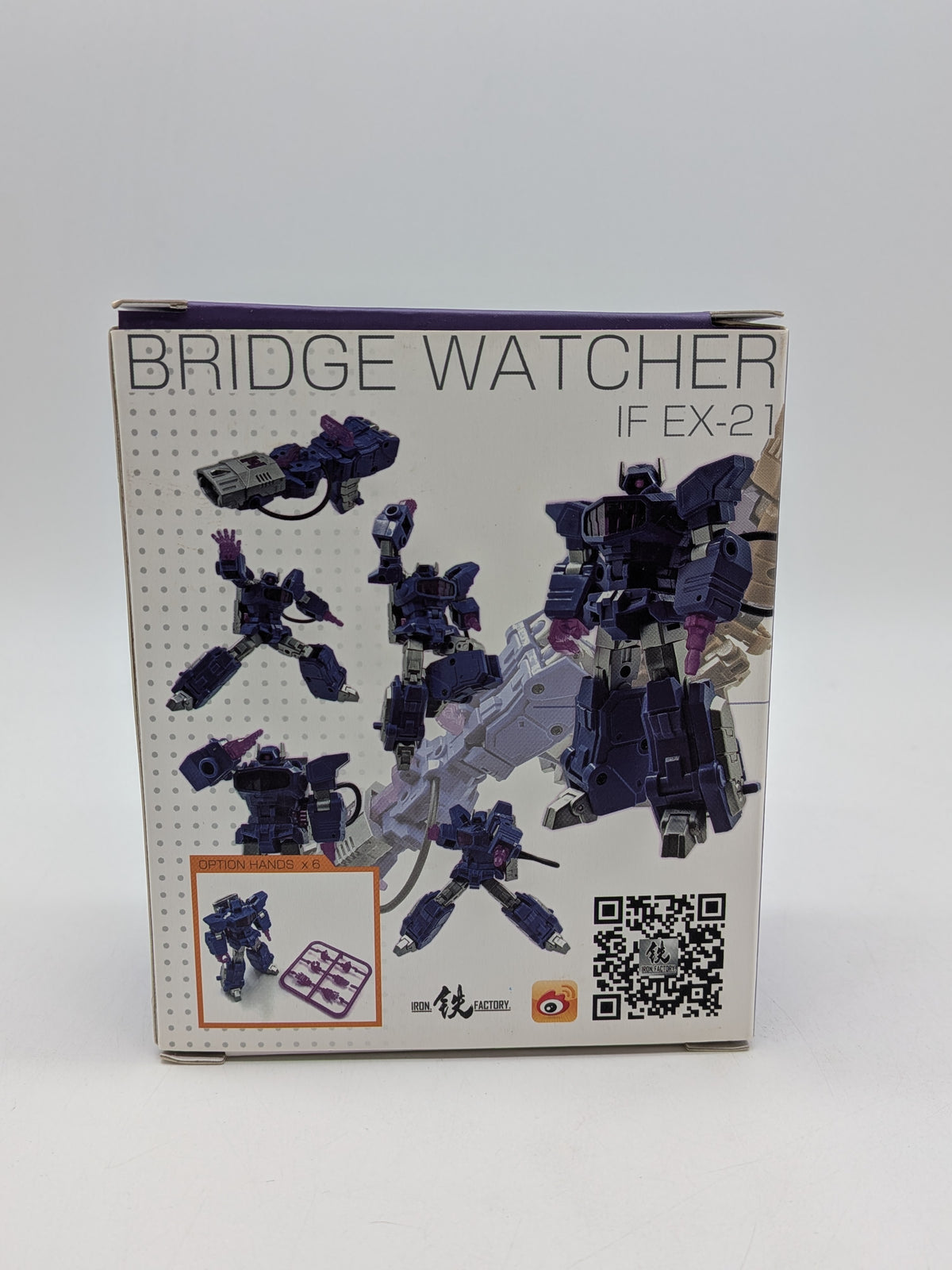 Iron Studio 2018 Bridge IF EX-21 Watcher Action Figure (Shockwave), photo 2 of 5