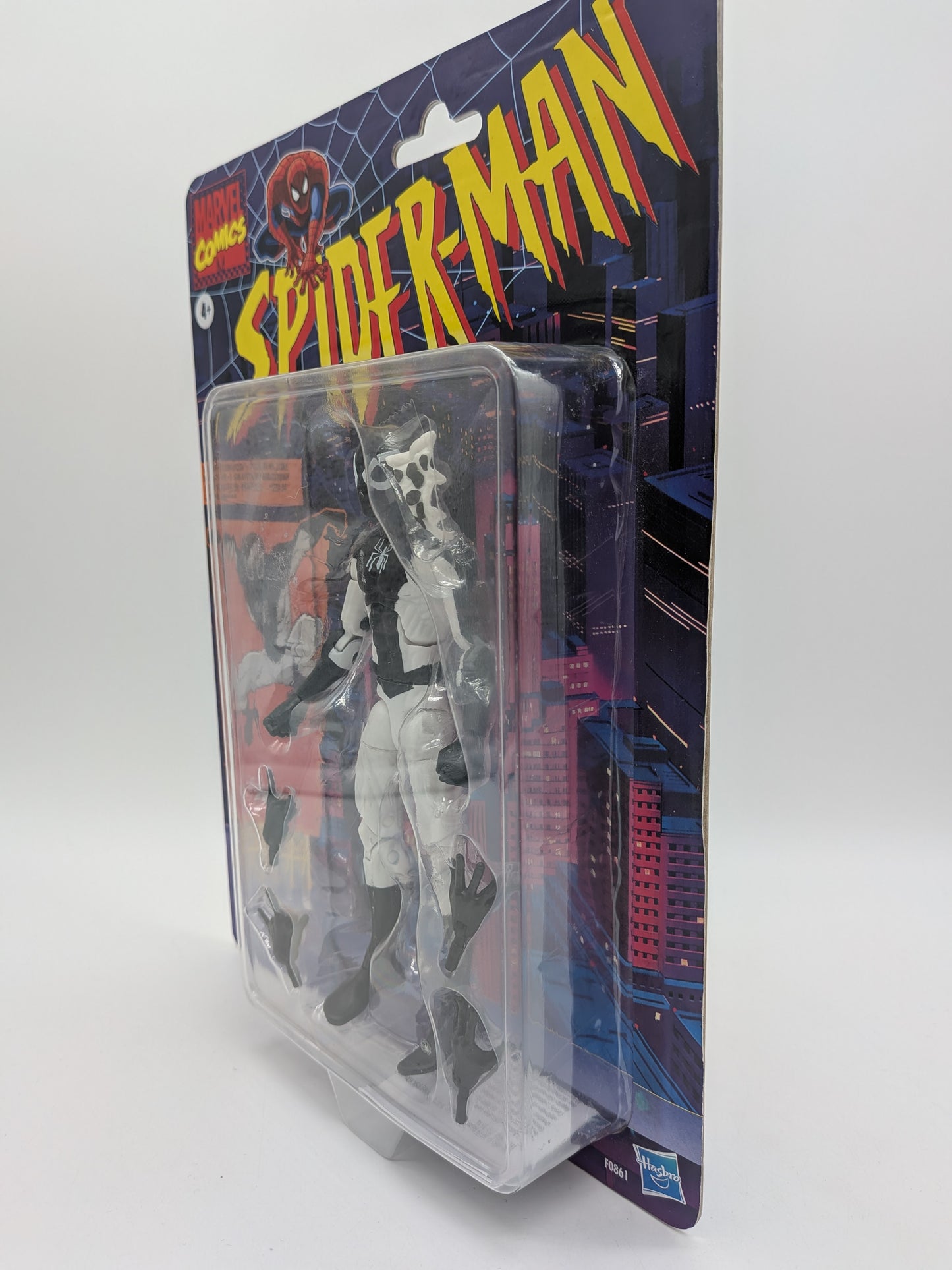 Hasbro 2020 Marvel Legends Retro Spider-Man Negative Zone Spider-Man Action Figure