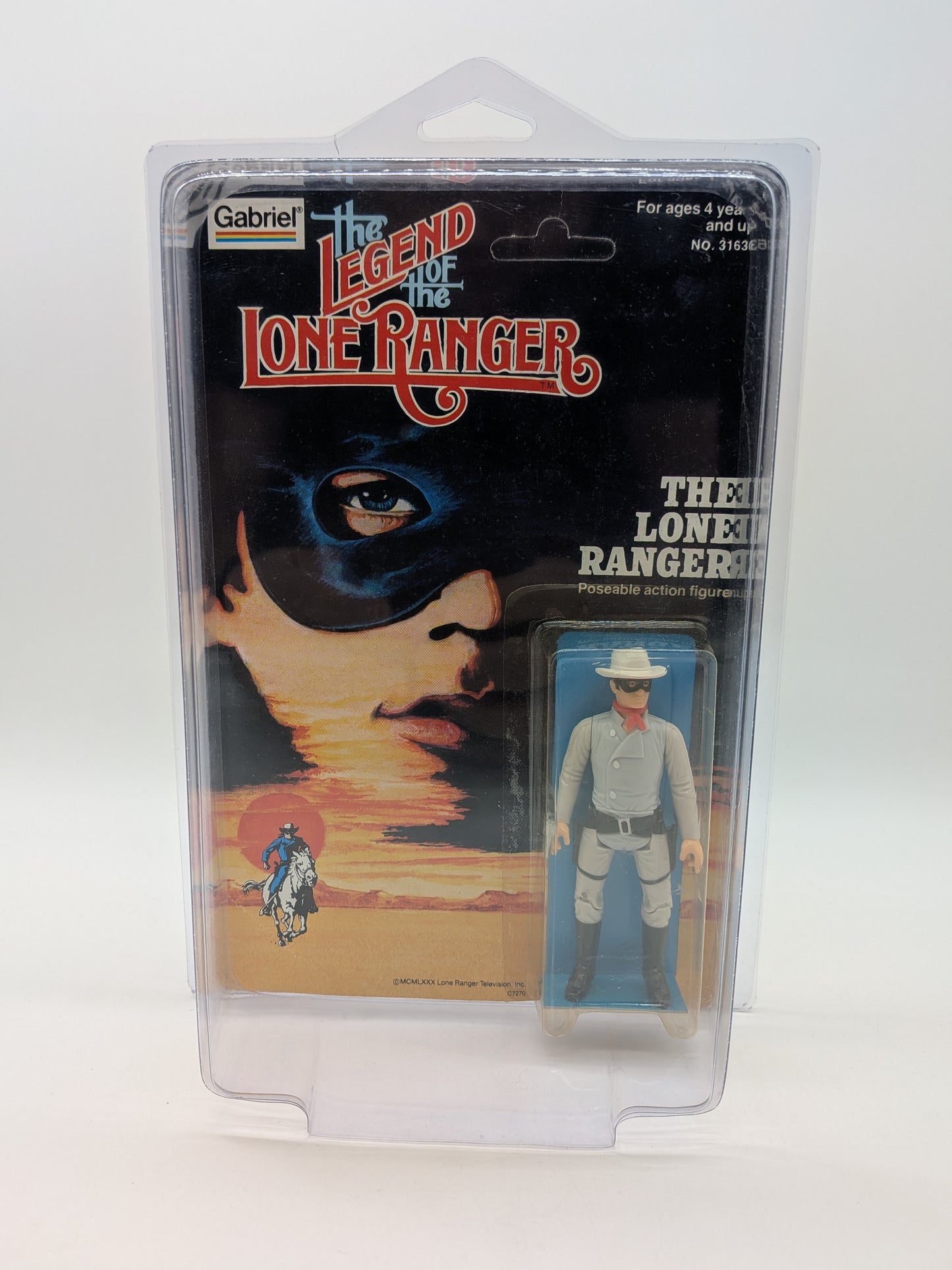 Gabriel 1980 The Legend of the Lone Ranger The Lone Ranger Action Figure