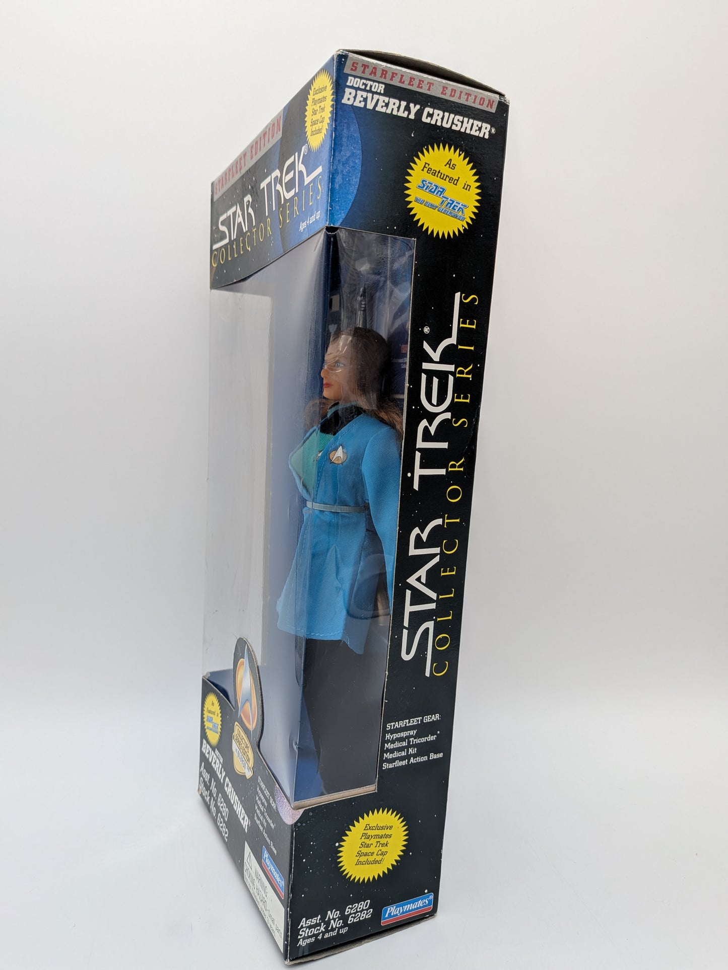 Playmates 1995 Star Trek Collector Series Doctor Beverly Crusher 9" Action Figure