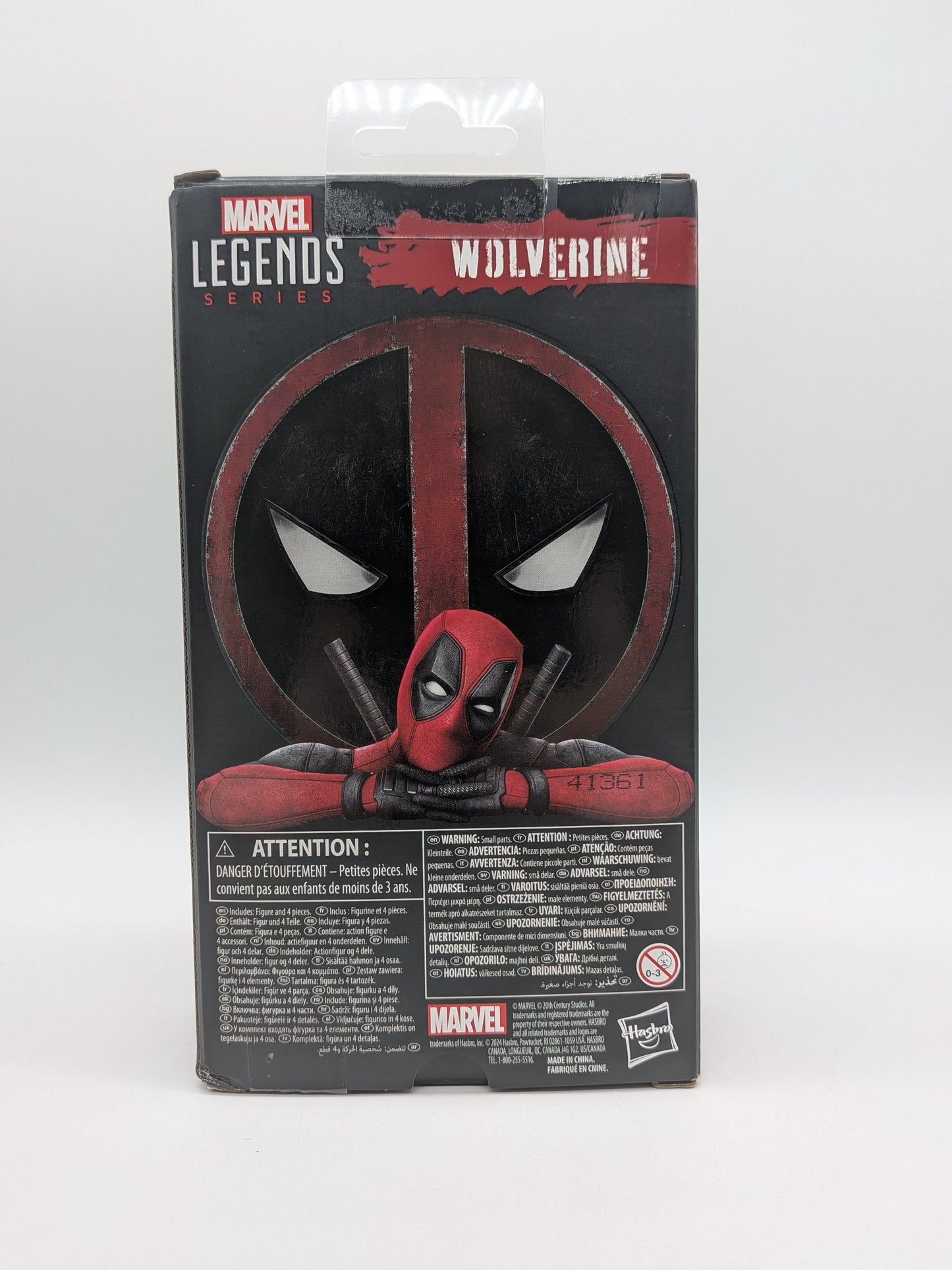Hasbro 2024 Marvel Legends Series Deadpool Legacy Collection Wolverine Action Figure