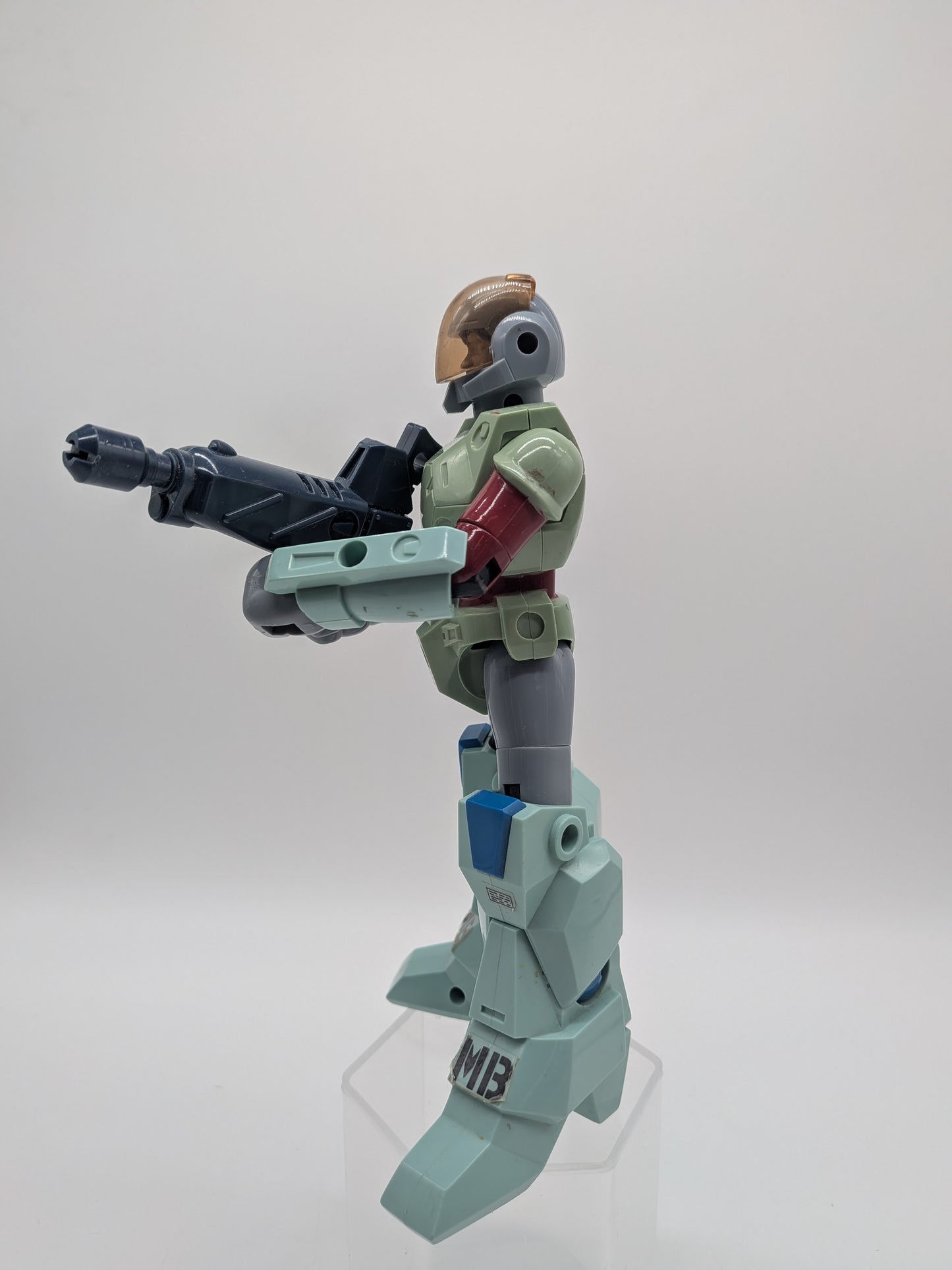 Gakken 1983 Robotech Scott Bernard Armored Cyclone Action Figure