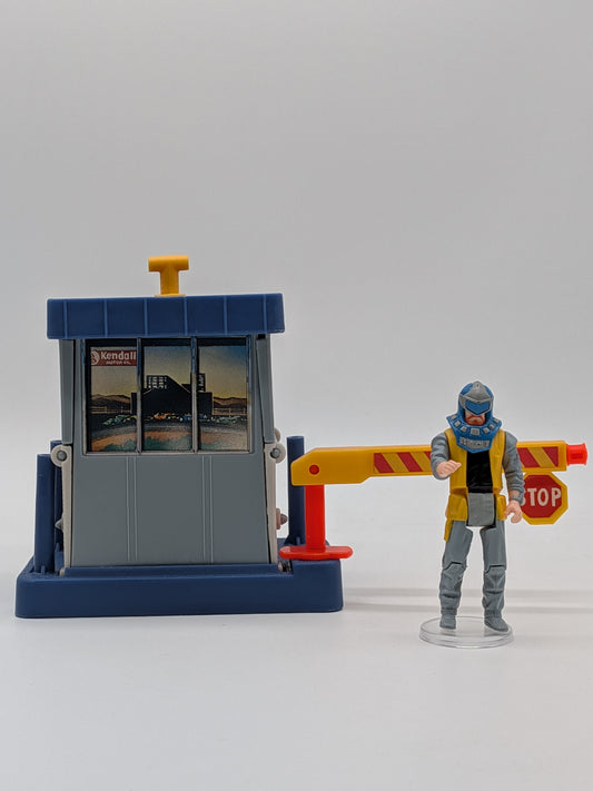 Kenner 1986 M.A.S.K The Collector and Toll Booth Action Figure
