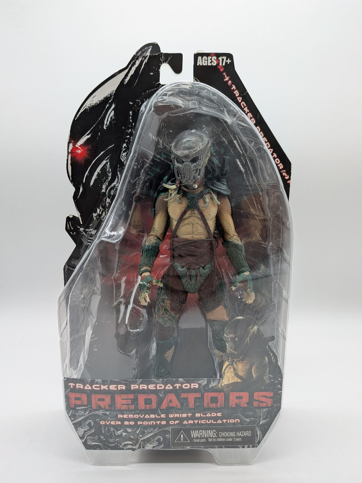 NECA 2010 Predators Tracked Predator action figure, sealed on card
