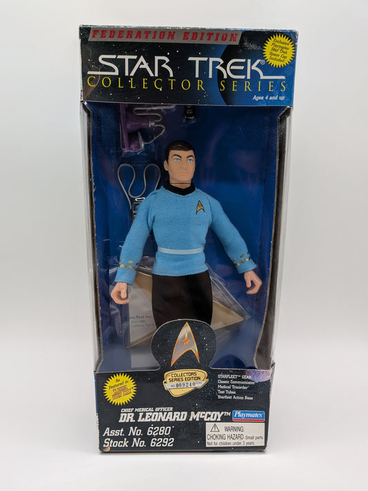 Playmates 1995 Star Trek Collector Series Dr. Leonard McCoy 9" Action Figure