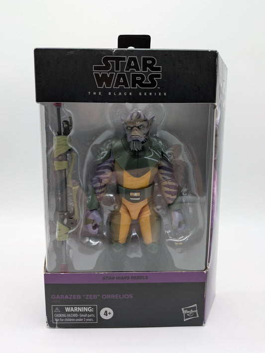 Hasbro 2020 Star Wars The Black Series Rebels Garazeb "Zeb" Orrelios Action Figure