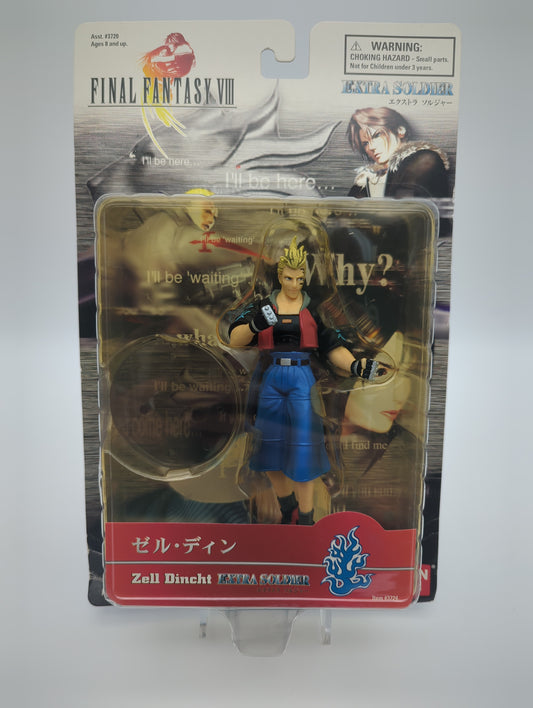 Bandai 1999 Final Fantasy VIII Zell Dincht Action Figure