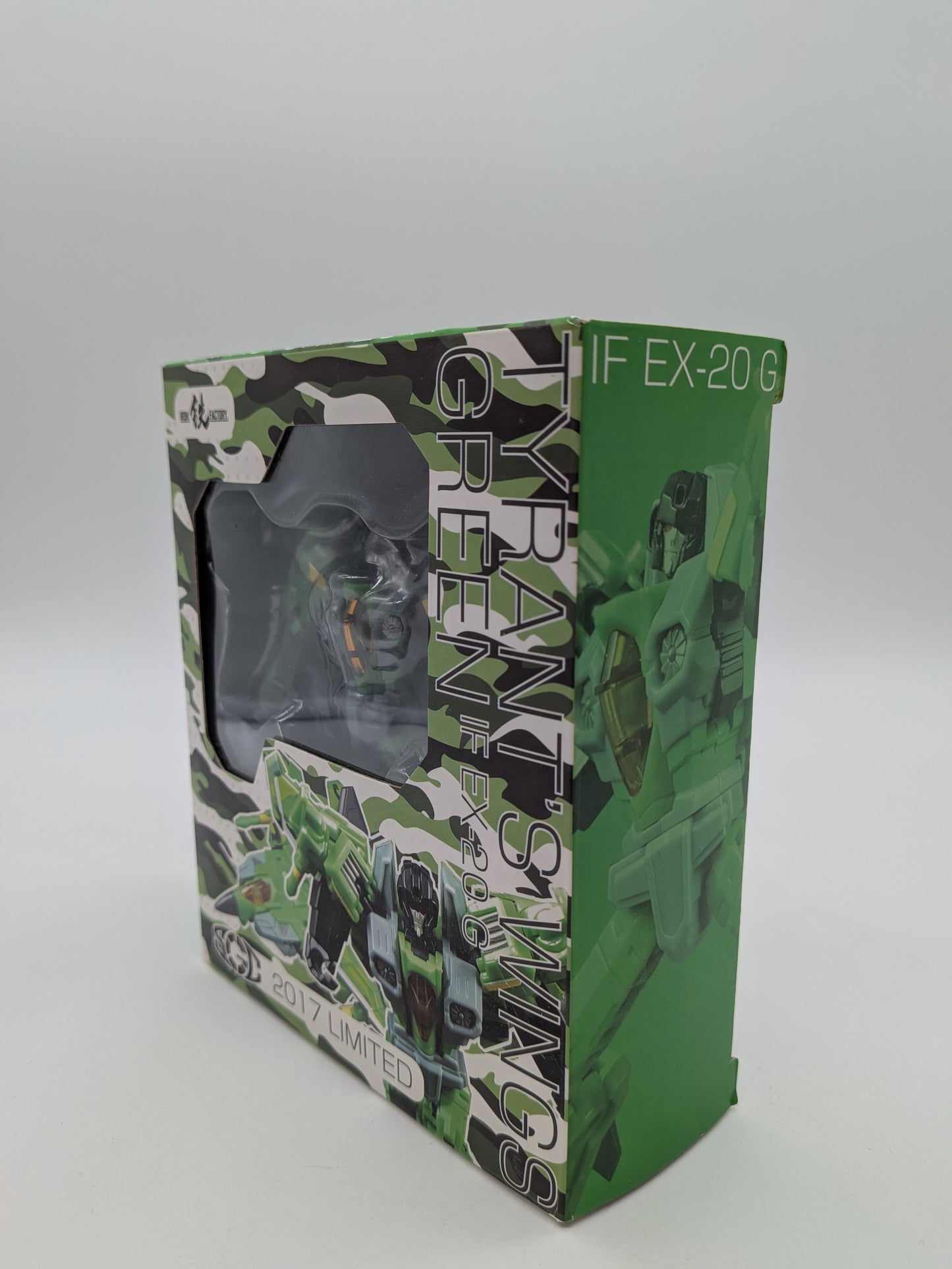 Iron Factory 2017 Tyrant's Wings Green IFEX-20 G Figure
