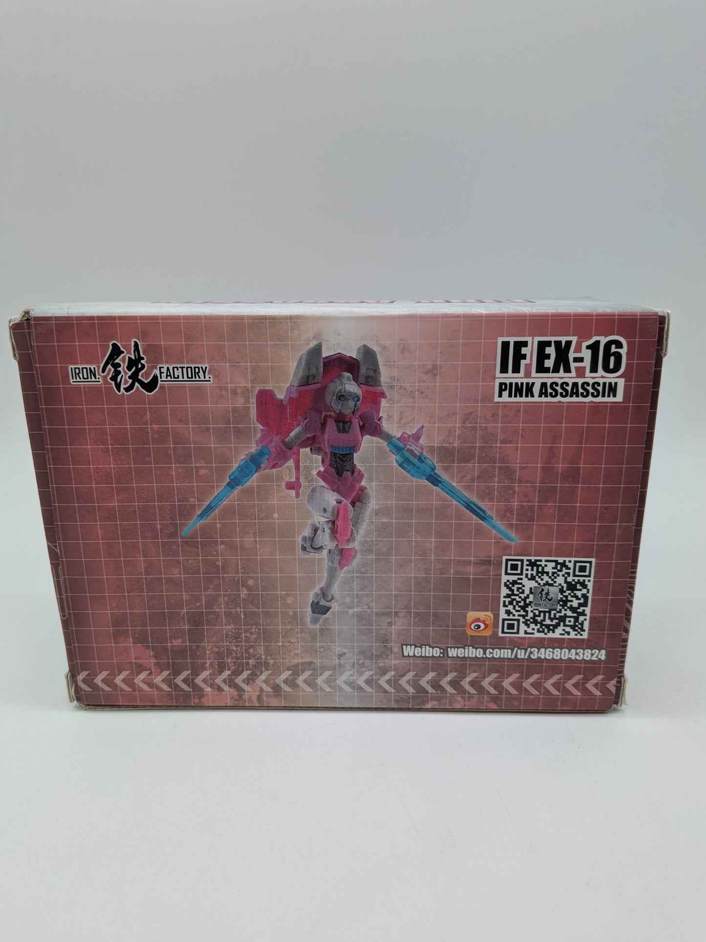 Iron Factory 2018 IF EX-16 Pink Assassin Action Figure (Arcee)