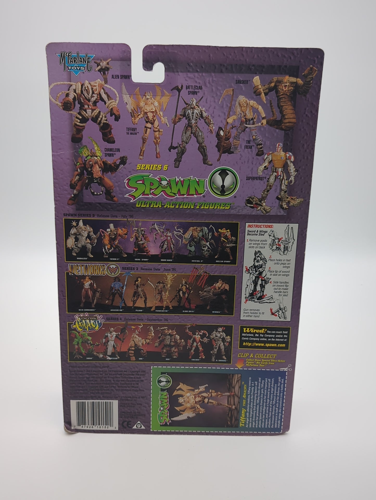 McFarlane Toys 1996 Spawn Tiffany the Amazon Action Figure