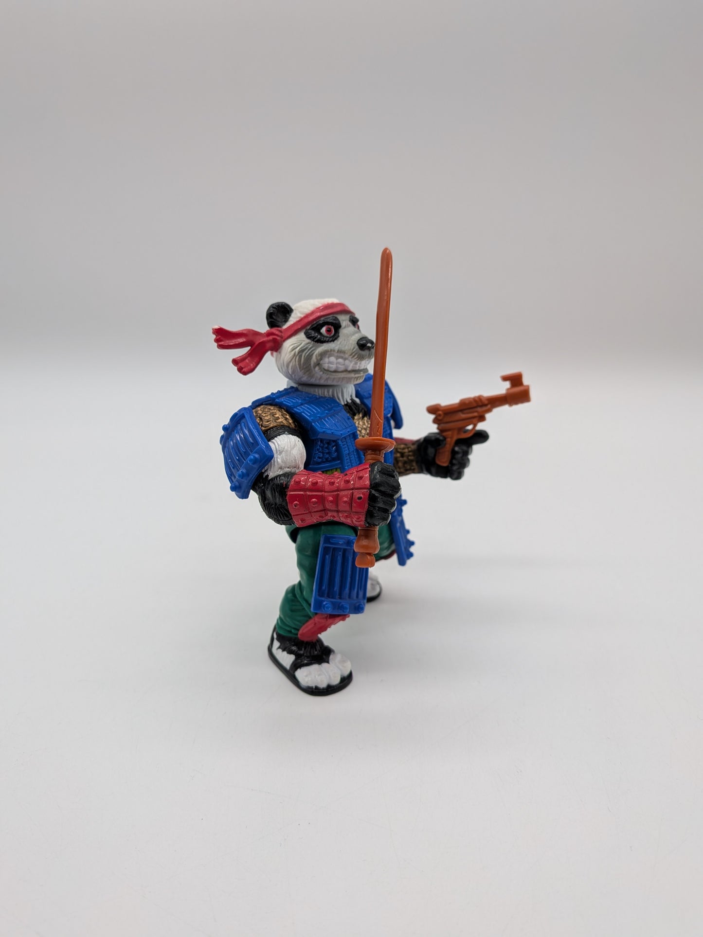 Playmates 1990 Teenage Mutant Ninja Turtles Panda Khan Action Figure
